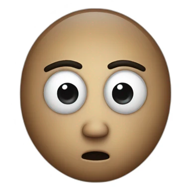 Interrogation eye head sticker