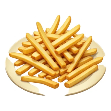 Generar papas fritas uel sticker