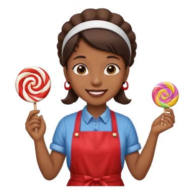 candy shop vendor sticker