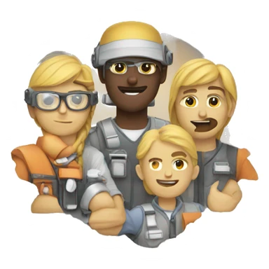 Frontend engineering team sticker