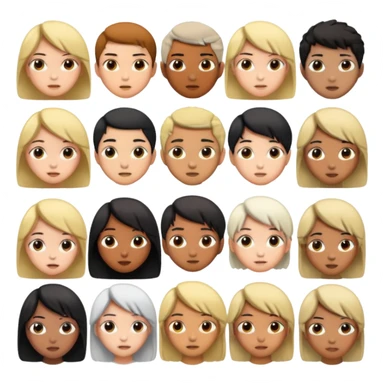 Anime different reactions sticker