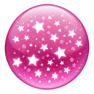 Pink sparkles sticker