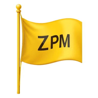 Put "ZPM" on a Yellow flag sticker