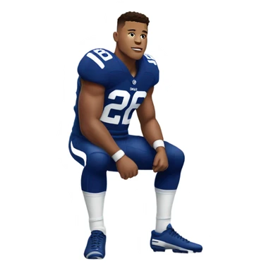 Saquon Barkley sticker