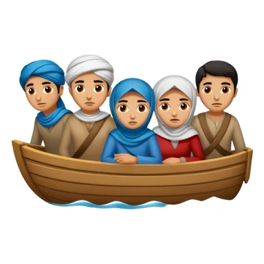 fleeing Iranians sticker