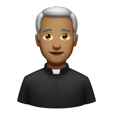 The priest sticker