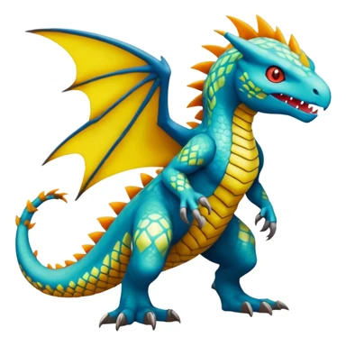 Pokémon-Fakémon-Digimon-Creature, (full body) sticker