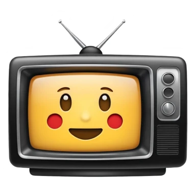 Create an emoji in which it is representing an app like YouTube professional logo of this app but don't make it like YouTube this app name as :- InSights TV sticker