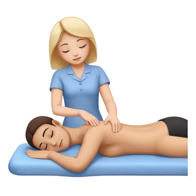 Back massage sticker