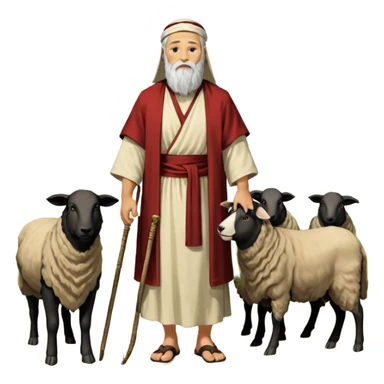 In the Hebrew Bible, Jethro[a] was Moses's father-in-law, a Kenite shepherd and priest of Midian,[, Moses' father-in-law is initially referred to as "Reuel" (Exodus 2:18) but afterwards as "Jethro" (Exodus 3:1). He was also identified as the father of Hobab in Numbers 10:29 sticker