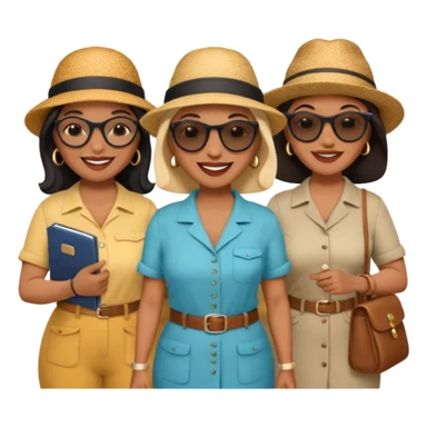 Aunties (5) traveling sticker