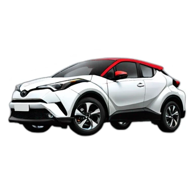 Toyota chr sticker