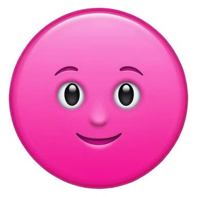 make a discord emoji role that is bright hot pink, almost neon for someone who host events- non gender specified and no faces sticker