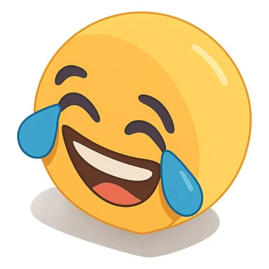 laughing sticker