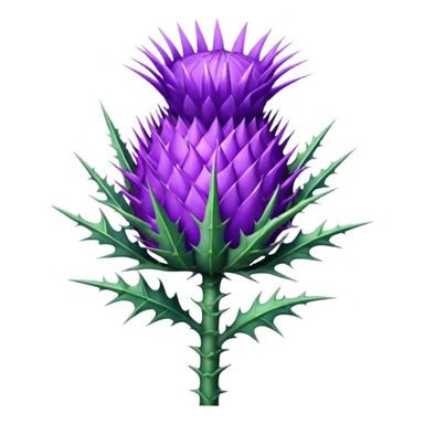 thistle sticker