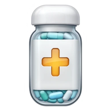 1 medicine capsule sticker