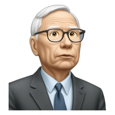 thinking real like wrinkled charlie munger sticker