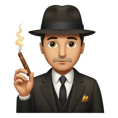 Godfather mafia sticker