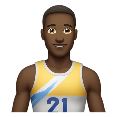 winning crossline of race sticker