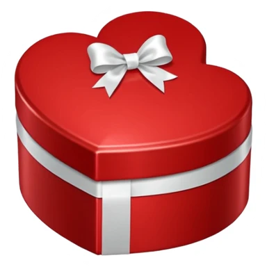 valentines day heart shaped box of chocolates sticker