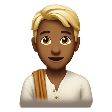 a brahmin boy  sticker