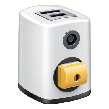 white pencil sharpener sticker
