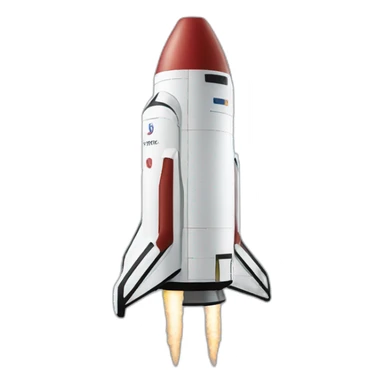 spacex sharship rocket sticker