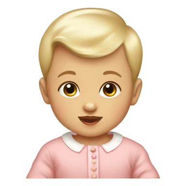 1950's baby  sticker