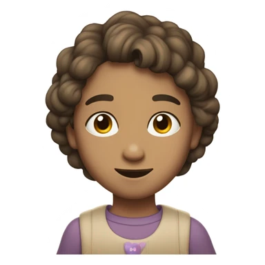 Mama, papá alto, hijo de 5 años, hija adolescente todos de piel blanca y cabellos castaño sticker