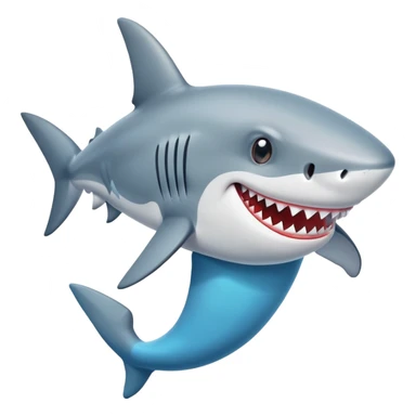 Shark with socks sticker