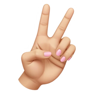 Like the middle finger flipping off emoji but with the pinky finger only (pinky finger flipping off) sticker