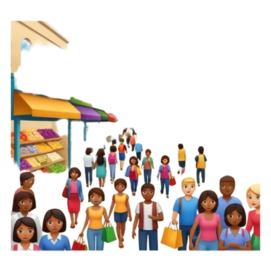 Shopping Market sticker