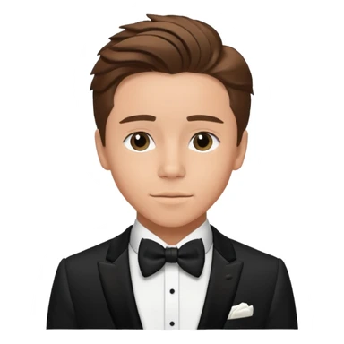 brooklyn beckham at wedding sticker