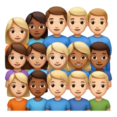 Enfants portrait  sticker