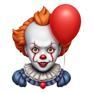 Pennywise avec un ballon sticker