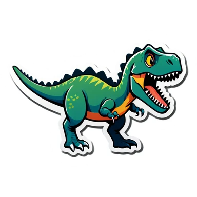 Dino sticker