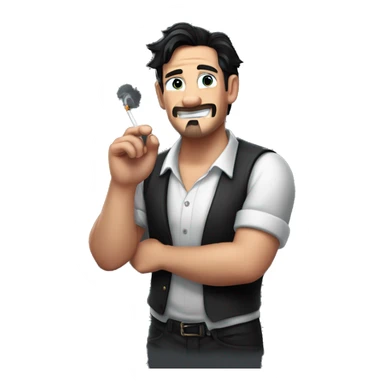 Mark "Markiplier" Fischbach holding a cigarette (Just the hand) sticker