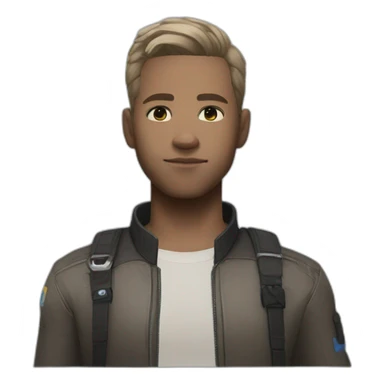 Detroit become human Marcus sticker