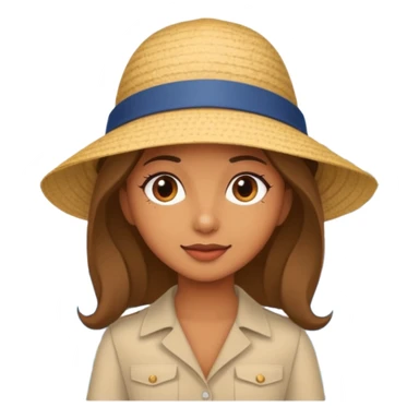 Gabby on a cruise ship sticker