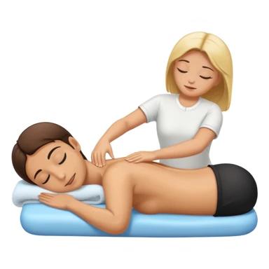 Back massage sticker