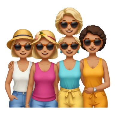 Aunties (5) traveling sticker