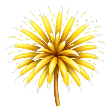 fireworks yellow sticker