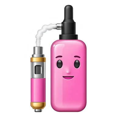 Vape, pink sticker
