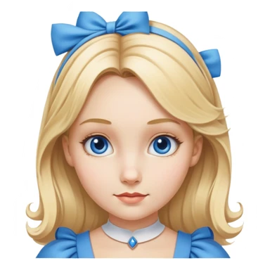 Alice from Alice in Wonderland sticker