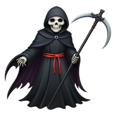 Shadow Scythe for grim reaper sticker