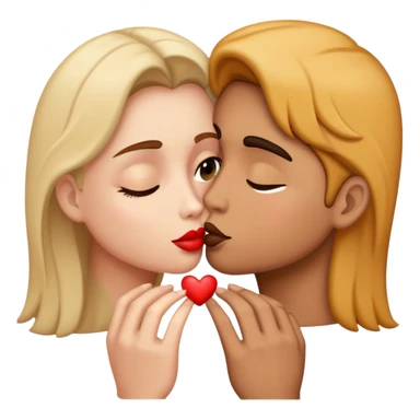 mandando besos  sticker