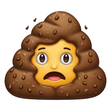 iPhone in poop sticker