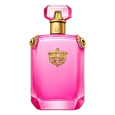 Pink juicy couture perfume sticker