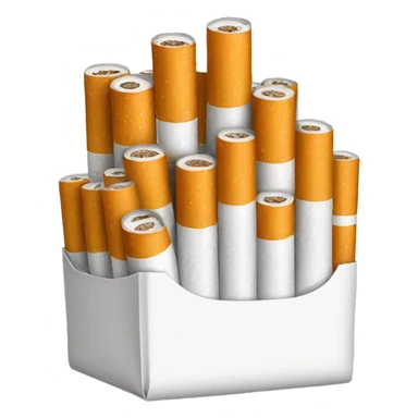 pack of cigarettes sticker
