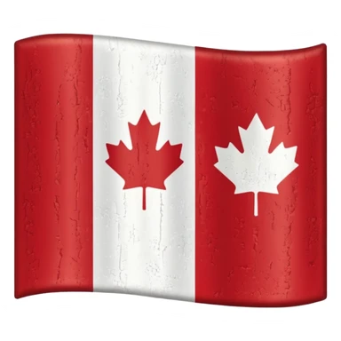 california and canadian flag merged sticker